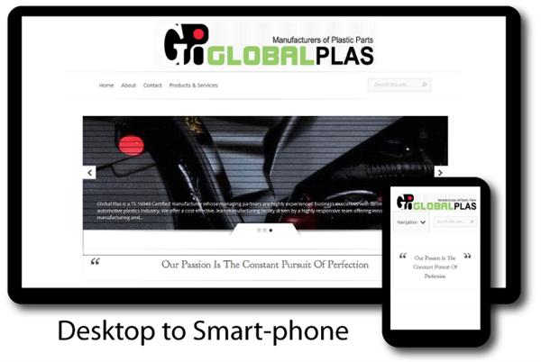 GlobalPlas Canada Gets New Responsive Website