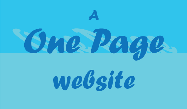 OnePageWebsite